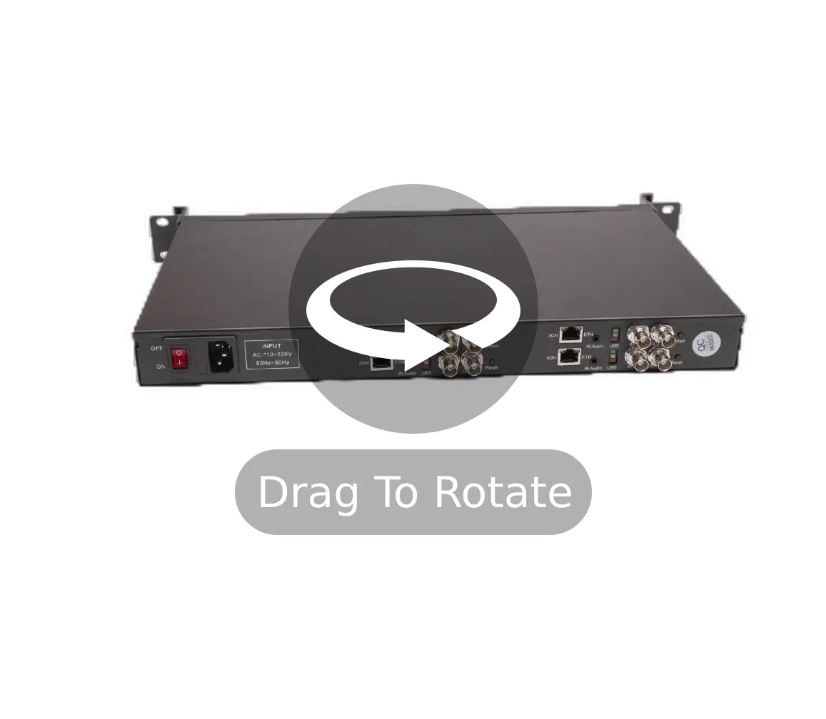 ANT-2554 4 X HD-SDI HDP60 RACK MOUNTED H.265 VIDEO ENCODER | Antrica